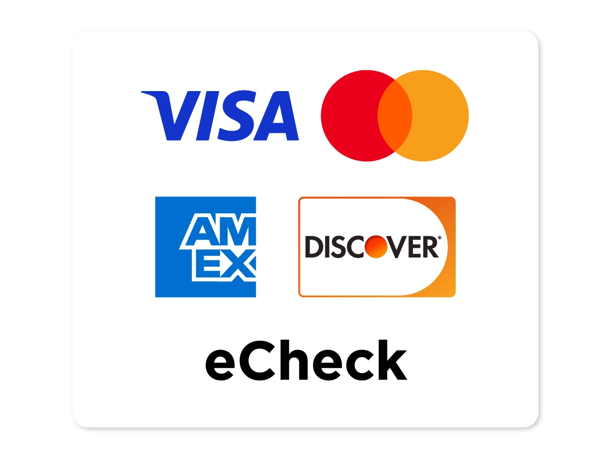 Accepted payment methods in Bill4Time