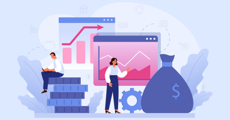 Lawyers tracking law firm profitability metrics