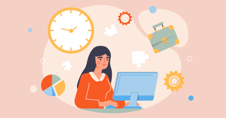 A young lawyer struggling with time management