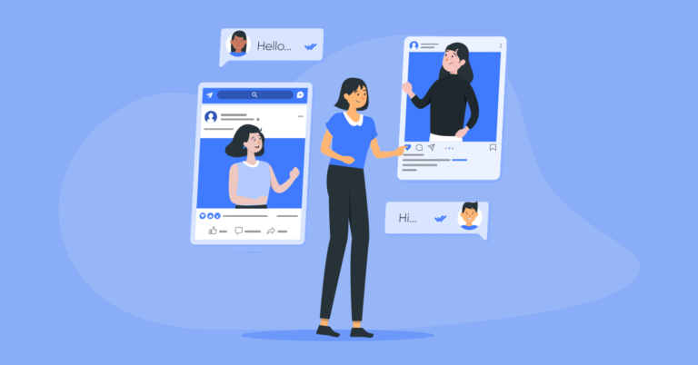 A young lawyer exploring LinkedIn and making new connections on the social media platform